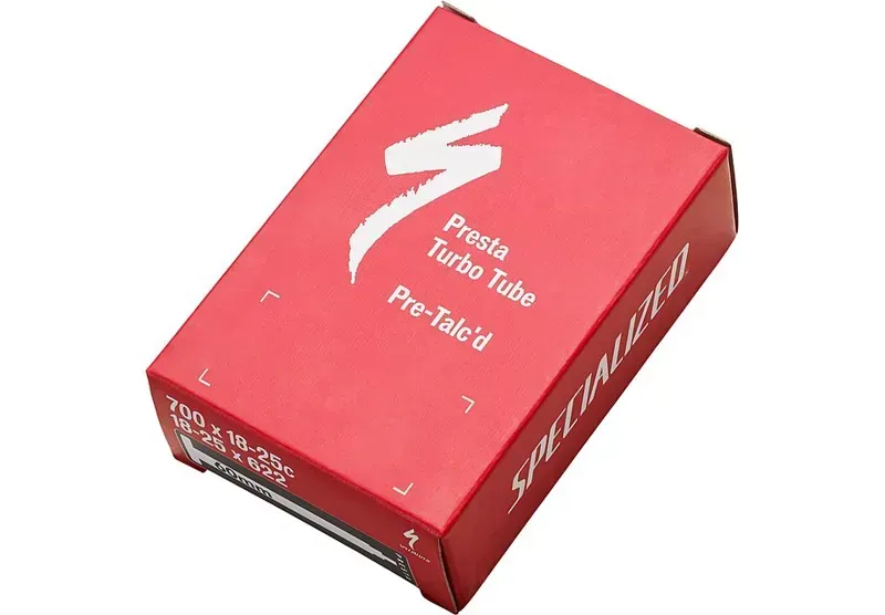 Turbo Presta Valve Tube With Talc Black