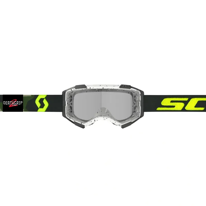 Scott Fury Brendan Fairclough Goggles in Grey/Yellow / Clear Works-1
