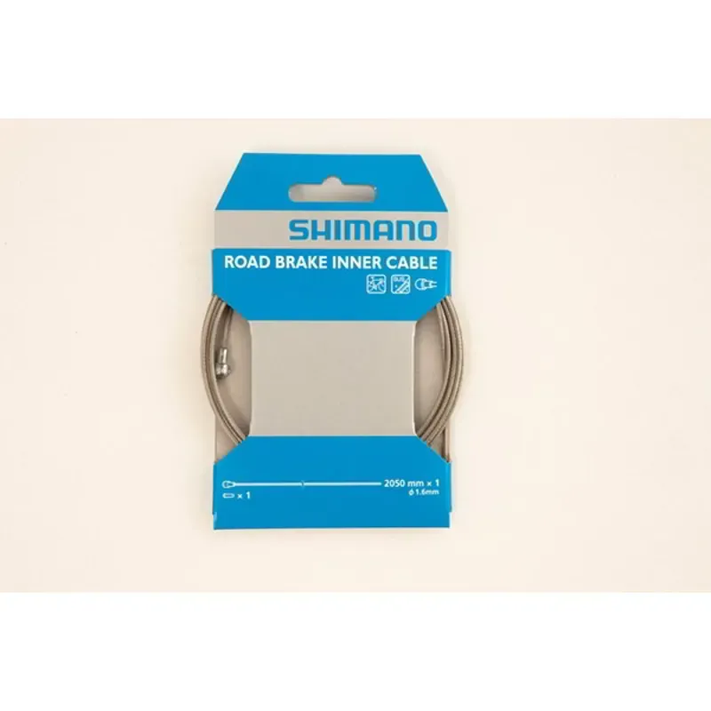Shimano Spares S/S Road Brake Inner Cable in Silver-1