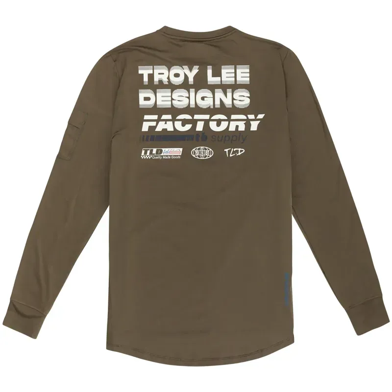 Troy Lee Designs Ruckus Long Sleeve Ride Jersey In Factory - Caper-1