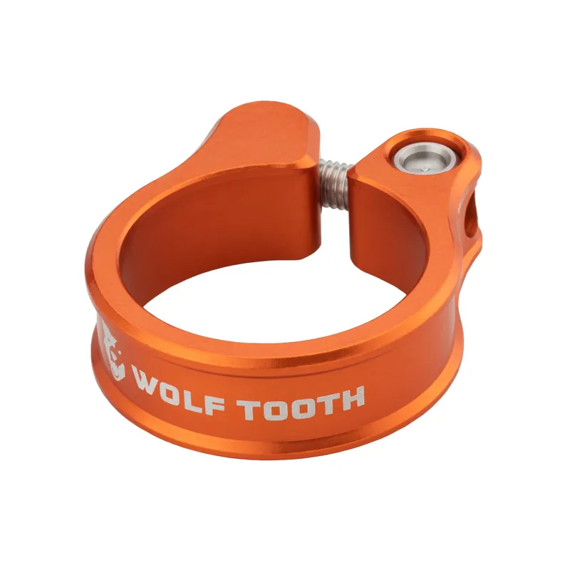 Wolf Tooth Seatpost Clamp in Orange 