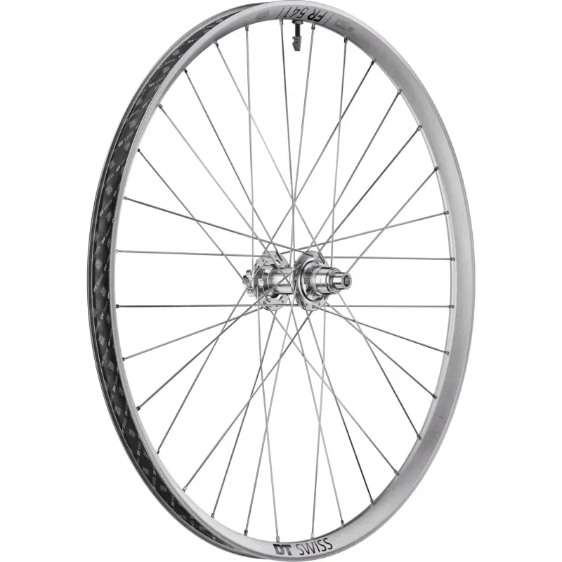 DT Swiss FR 1500 Ltd Ed 29in 30mm Boost Rear Wheel in Silver