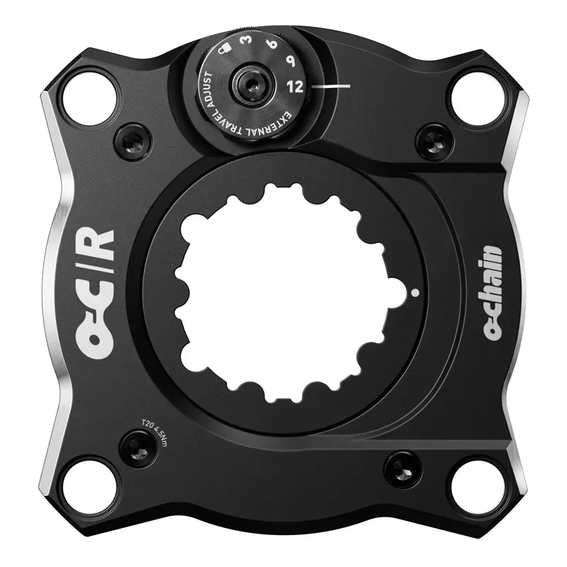 Ochain R External Adjust SRAM 3-Bolt Spider in Black