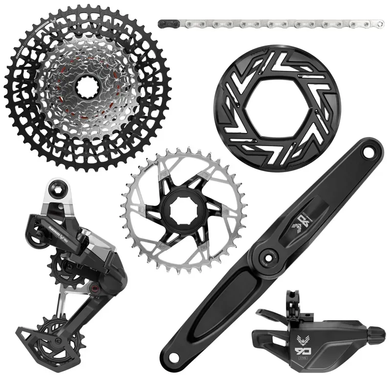SRAM Eagle 90 T-Type SRAM/Brose 160mm E-MTB Groupset in Black