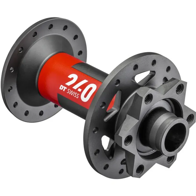 DT Swiss 240 EXP Classic 28H 6 Bolt 110x15mm Front Hub in Black
