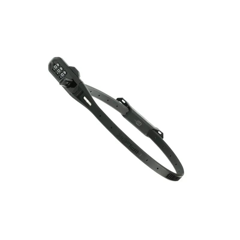 Hiplok Zlok Combo Security Tie w/ Bracket in Black