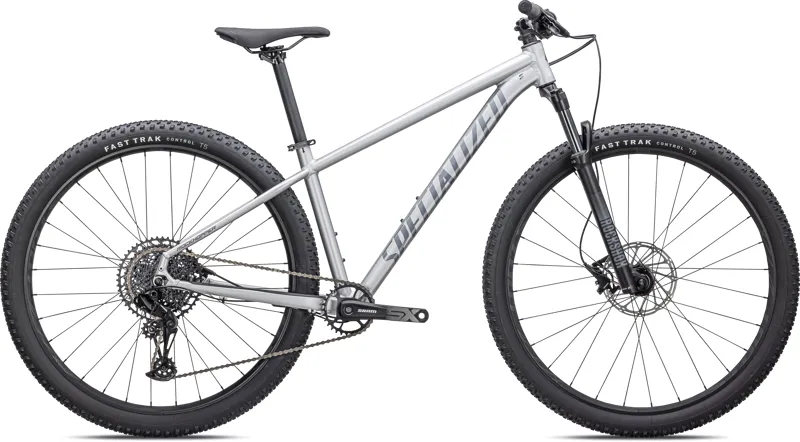 Specialized 2023 Rockhopper Expert 29 Mountain Bike SILVER / BLACK HOLOGRAPHIC