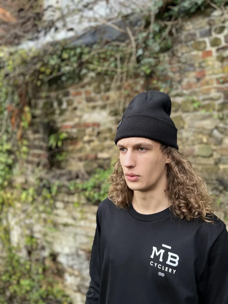 MB Tag Beanie - Black-1