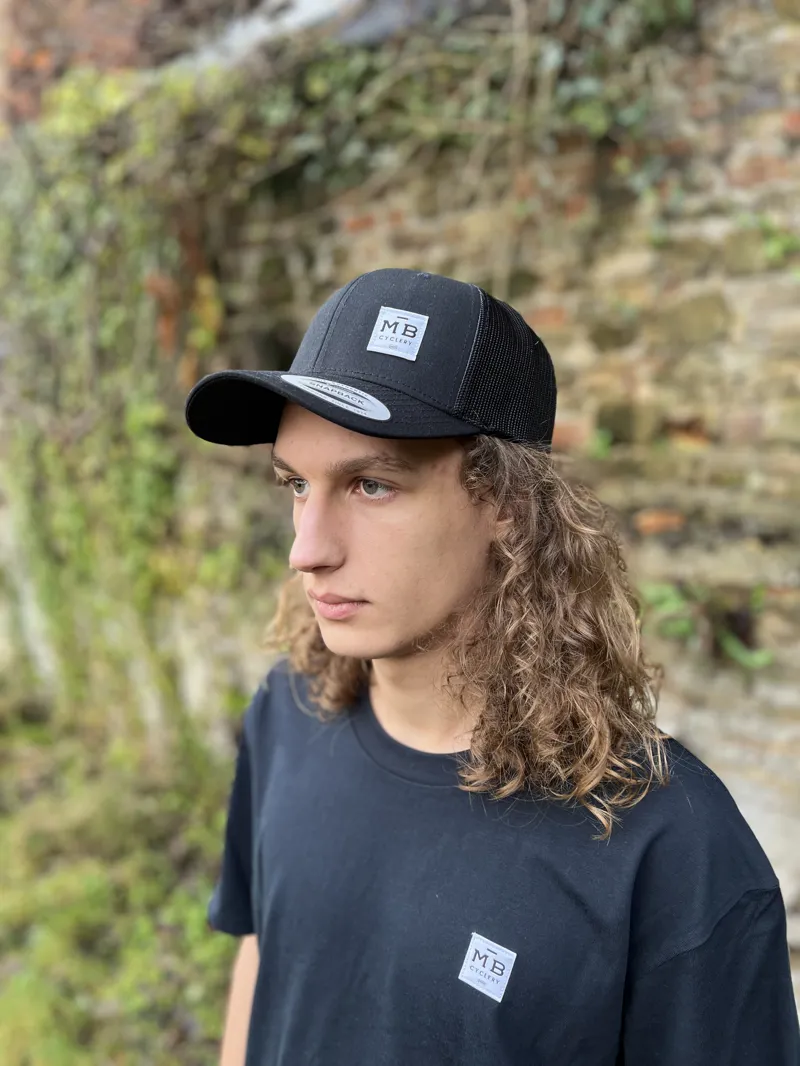 MB Cyclery Trucker Cap Black