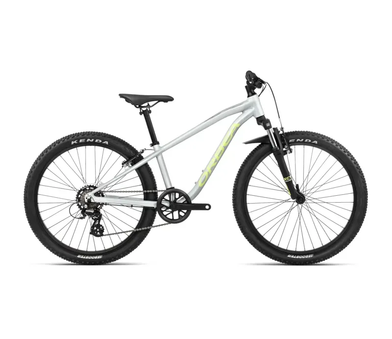 Orbea Mx 24 Xc Junior Bike In Halo Silver/Spicy Lime-1