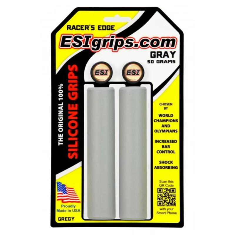 ESI Racer's Edge Grips in Grey