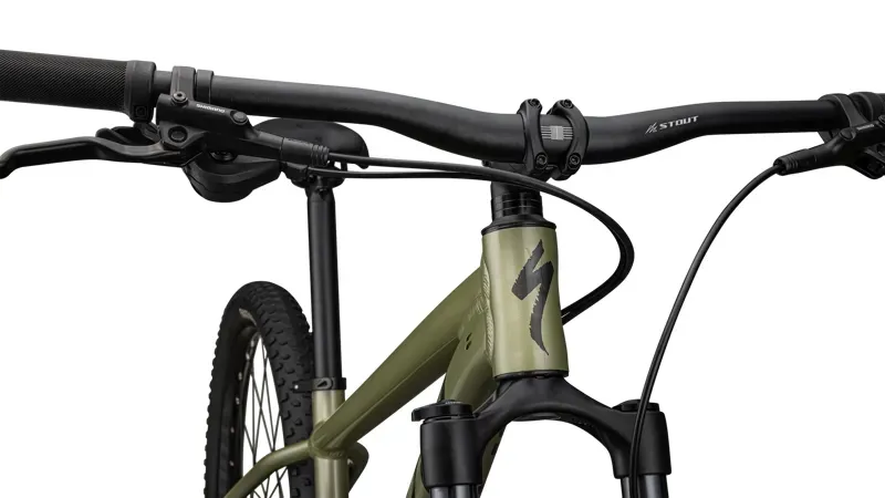 Specialized Rockhopper Comp Mountain Bike in Pistachio/White-9