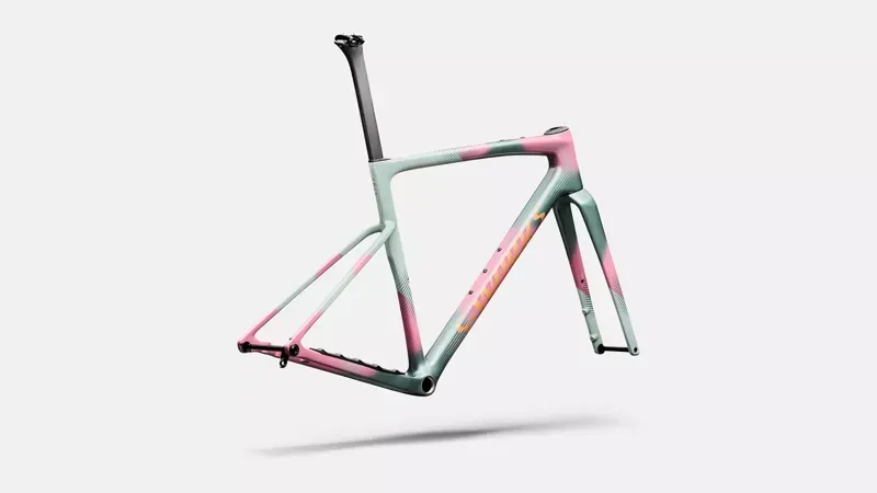 Specialized S-Works Crux 5 Carbon Frameset in Agave Grey/Photon-2