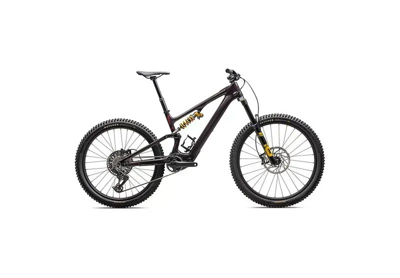 Specialized Turbo Levo SL 2 Ohlins Coill E-MTB in Solidity/Maroon/Burnt Gold Metallic
