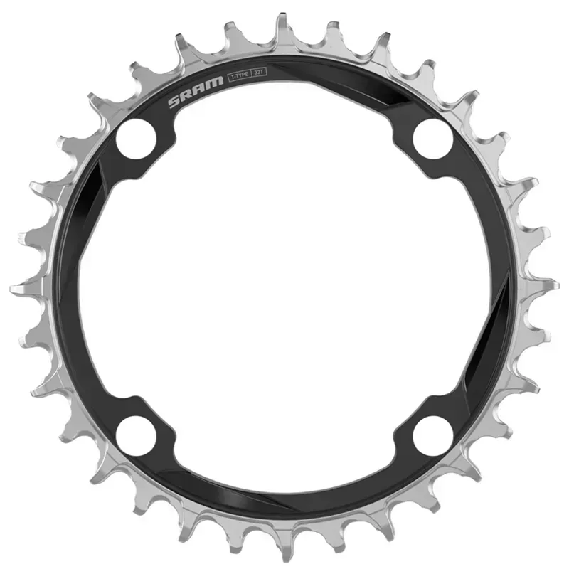 OCHAIN Chain Ring XX T-TYPE 104BCD CNC Aluminium (Mounting Hardware Included): BLACK 3