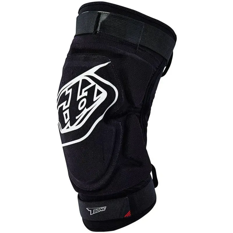 2018 Troy Lee Designs T-Bone Knee Guards in Black 