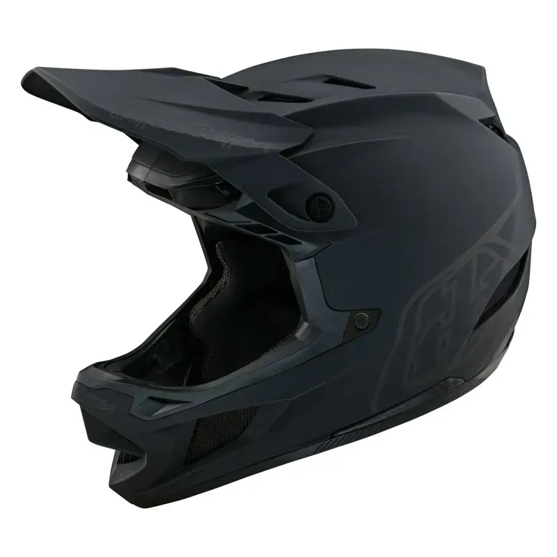 Troy Lee Designs D4 Polyacrylite Helmet in Stealth - Black