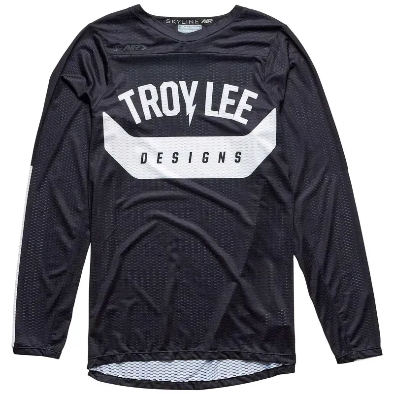 Troy Lee Designs Skyline Air Long Sleeve Jersey in Aircore - Black