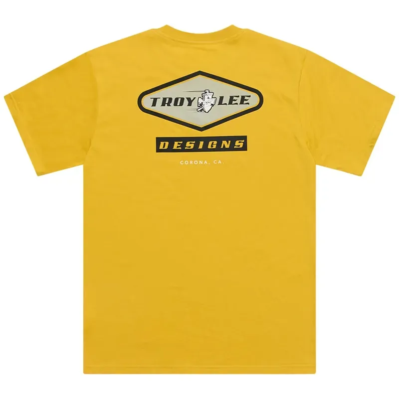 Troy Lee Designs Carb T-Shirt in Gold-1