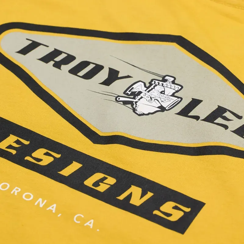 Troy Lee Designs Carb T-Shirt in Gold-5
