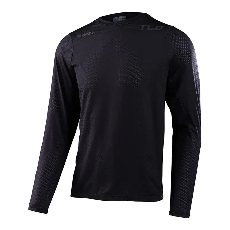 Troy Lee Designs Skyline Air Long Sleeve Jersey in Mono - Black
