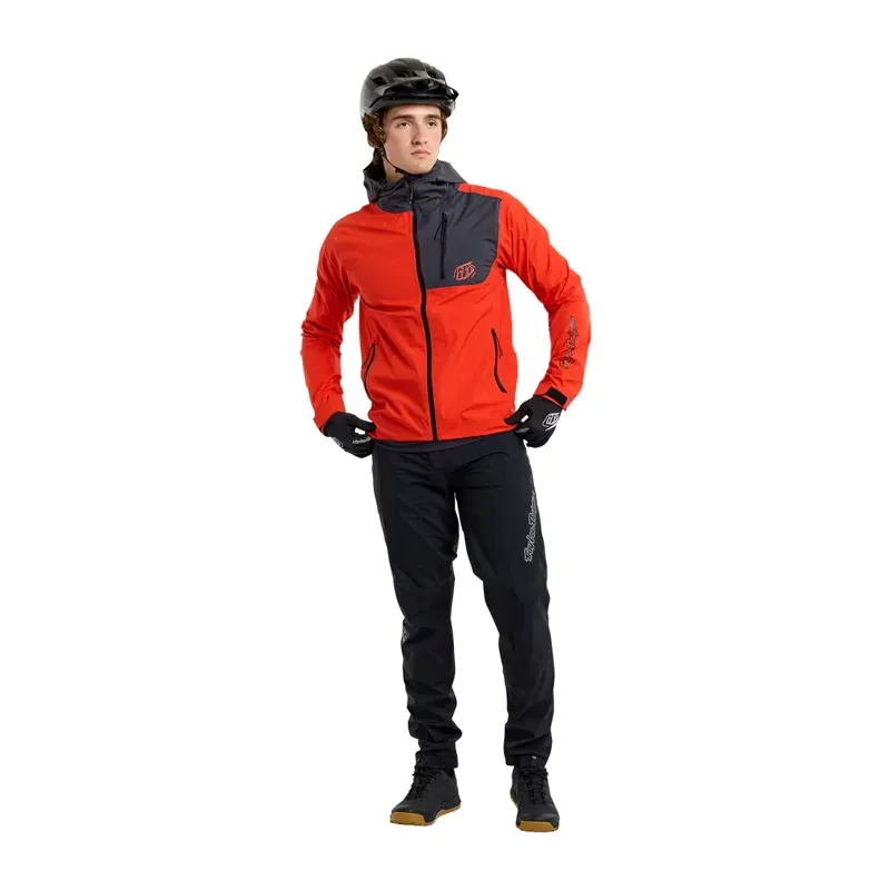 Troy Lee Designs Resist Jacket in Mono Fuego-9