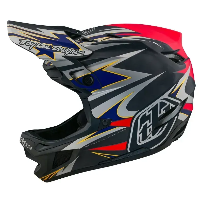 Troy Lee Designs D4 Carbon MIPS Helmet in Inferno Grey