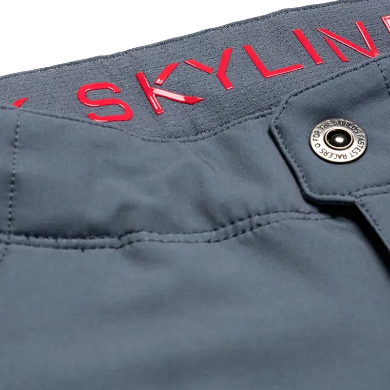 Troy Lee Designs Skyline Superlyte Trousers in Mono Steel Blue-1