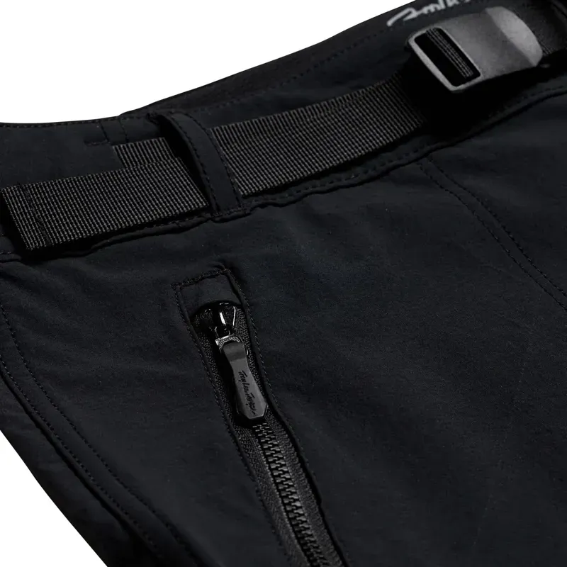 Troy Lee Designs Skyline Trail Youth Shell Shorts in Mono Black-1