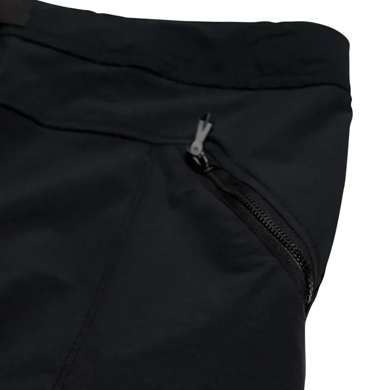 Troy Lee Designs Skyline Trail Youth Shell Shorts in Mono Black-2