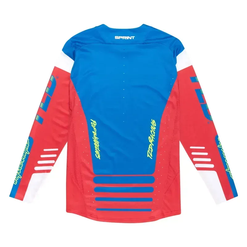 Troy Lee Designs Sprint Jersey in Fifty-50 Fiery Red-1