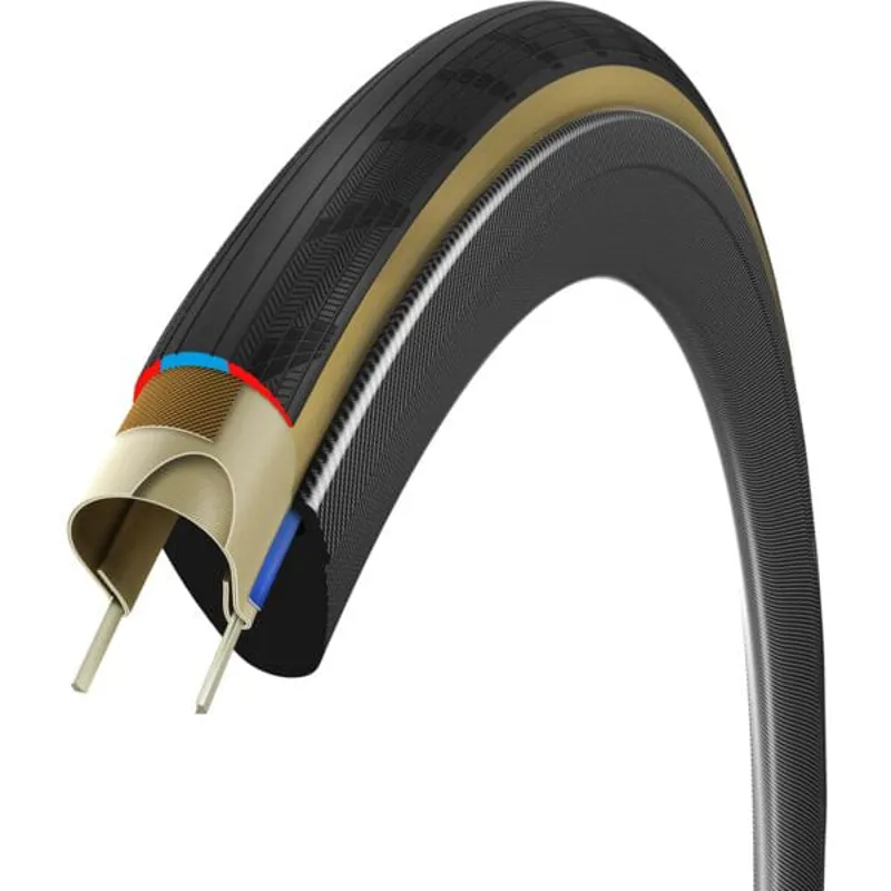 Vittoria Corsa Pro Control 700x26c Fold TLR G2.0 Tyre in Black Tan-2